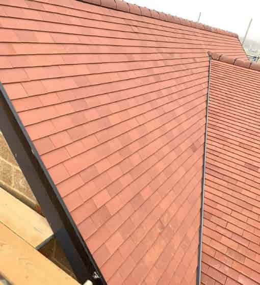 This is a photo of a new build roof in Eastbourne. Installed by Eastbourne Roofing Solutions